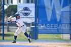 Baseball vs MIT  Wheaton College Baseball vs MIT during quarter final game of the NEWMAC Championship hosted by Wheaton. - (Photo by Keith Nordstrom) : Wheaton, baseball, NEWMAC